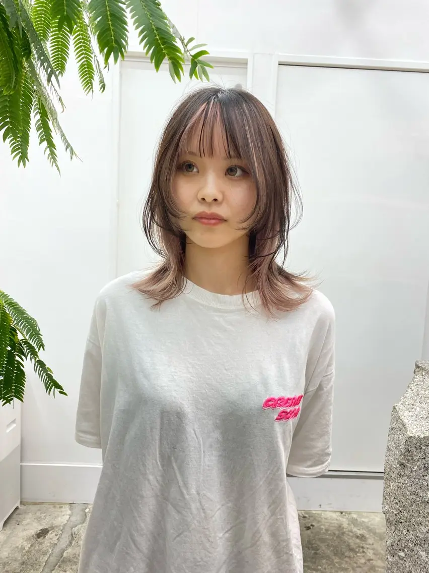 セミロング カラー カット ヘアカラー トリートメント メンズカットパーマ/ ブリーチ高柳将太のヘアスタイル