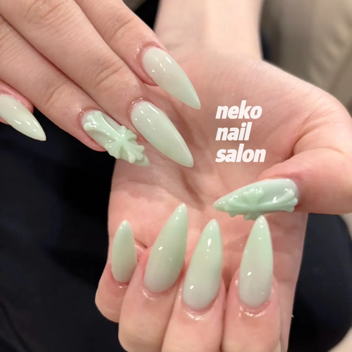 ネイル 夏ネイル ハンドネイル neko nailのネイルデザイン