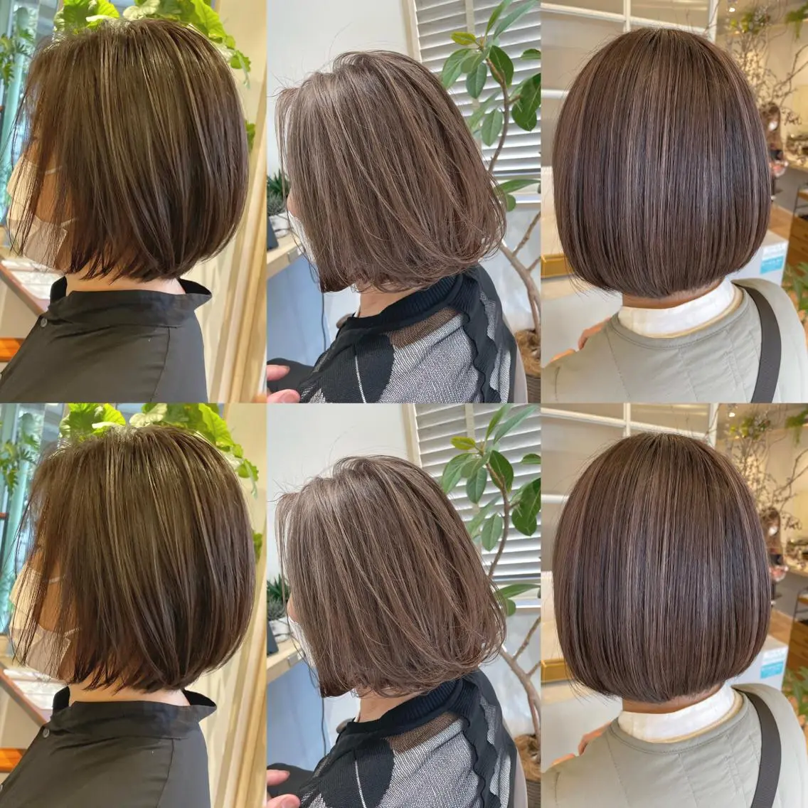 ショート ハイライト カット ヘアカラー トリートメント 白髪ぼかしハイライト 💫ミネ ヒロシのヘアスタイル