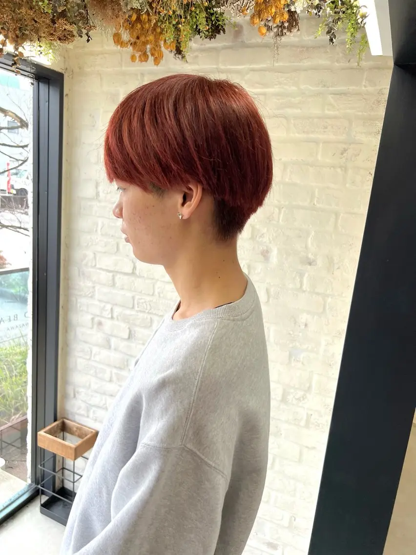 ショート カラー メンズ カット 池本 勇大のヘアスタイル