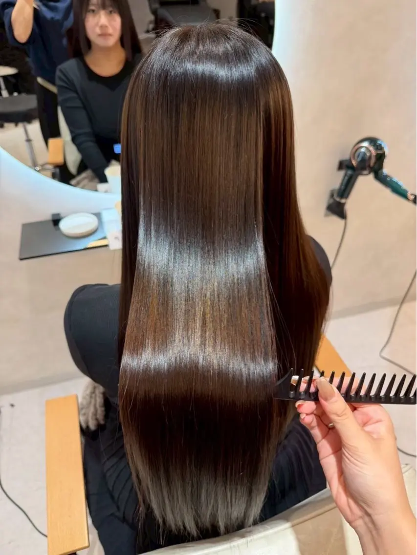ロング 透明感カラーモデル ｜kanakoのヘアスタイル