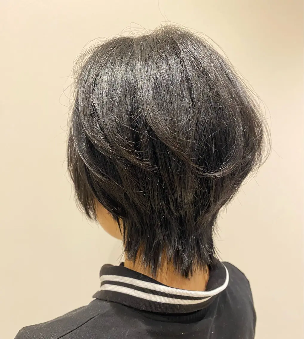 ショート ショートヘア ウルフカット カット 艶髪🌿美髪 大塚礼乃【西荻窪】のヘアスタイル
