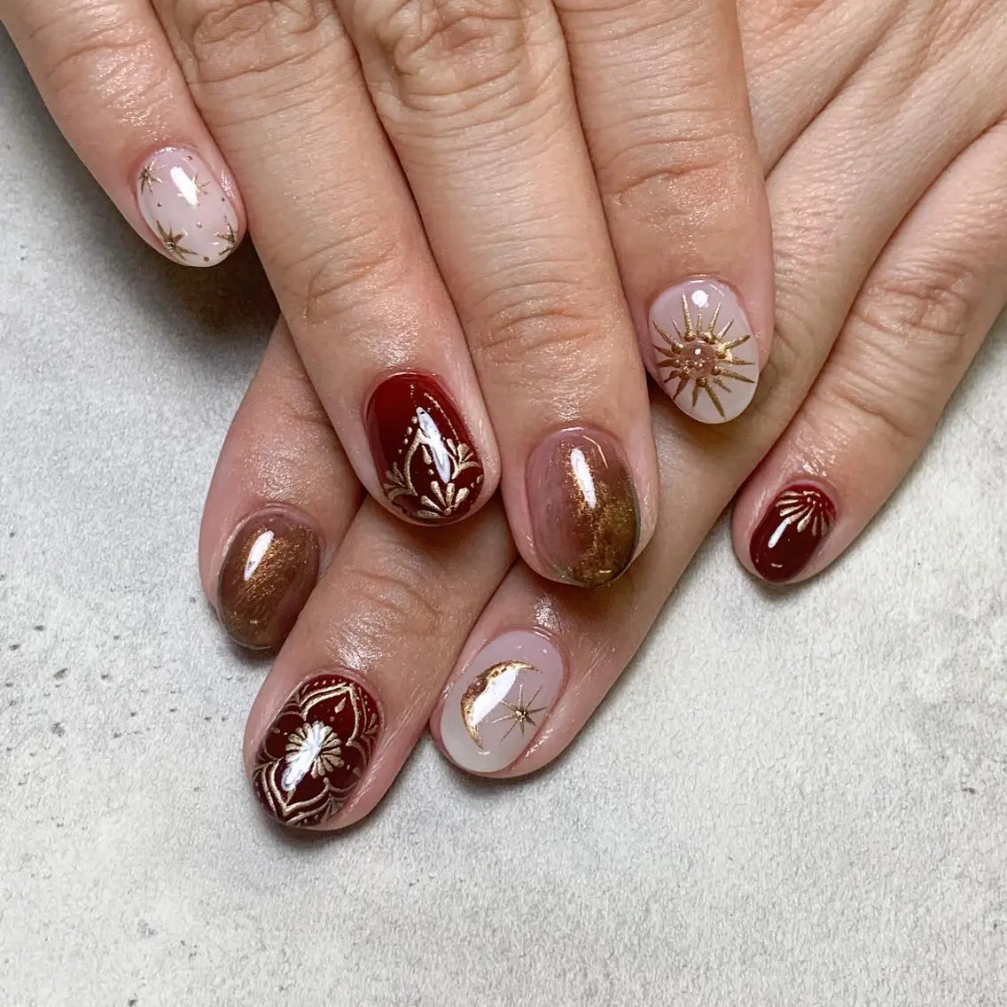 ネイル ハンドネイル FIORITURA aiのネイルデザイン