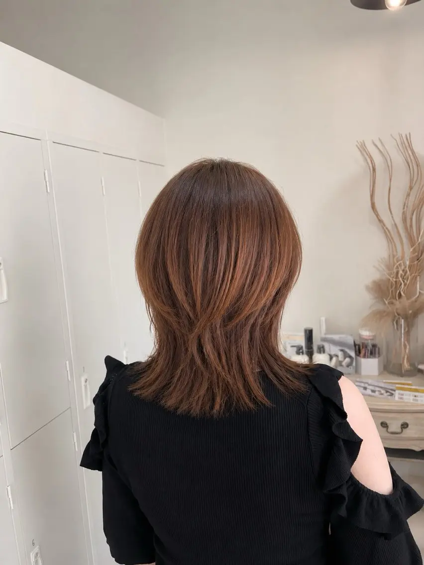 セミロング ROCCAhair 谷山陸のヘアスタイル