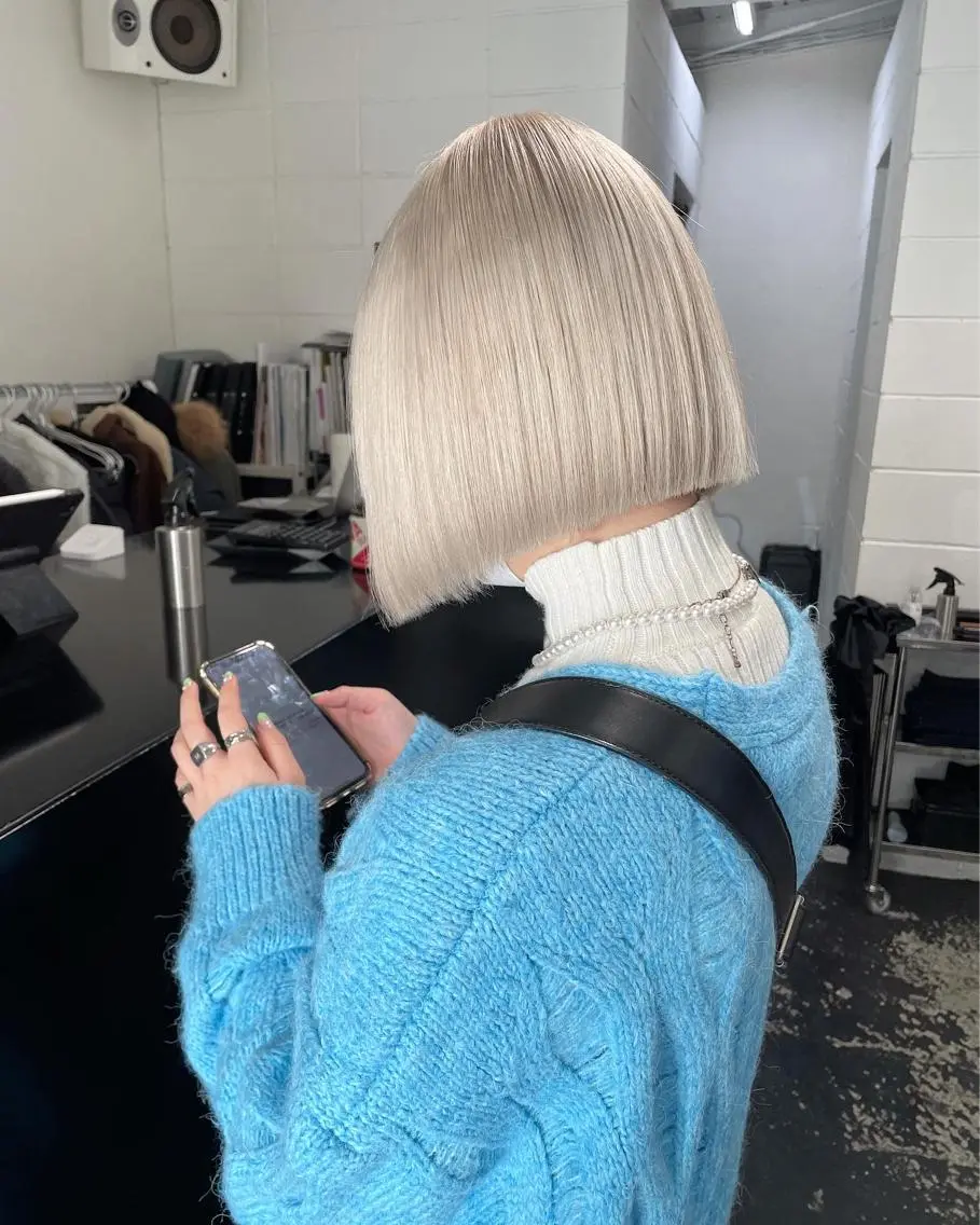 人気No.1✭⋆꙳✮【ケアブリーチ➕艶カラー➕1stepトリートメント➕ヘッドマッサージ付き】の写真