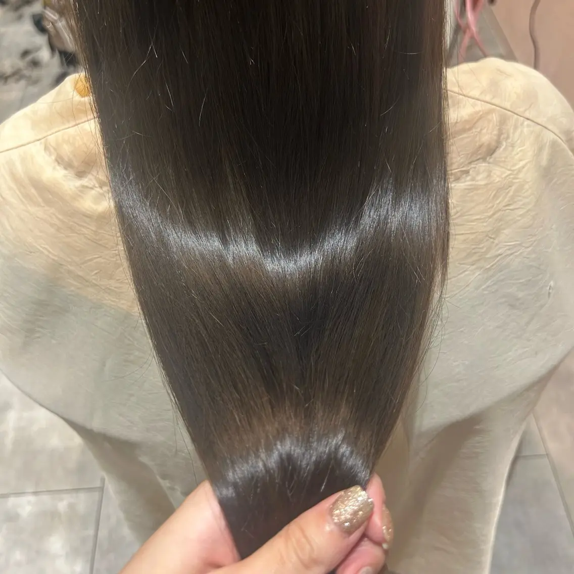 ロング カラー ヘアカラー 艶カラー/あいか💜 天王寺阿倍野のマツエク・マツパデザイン