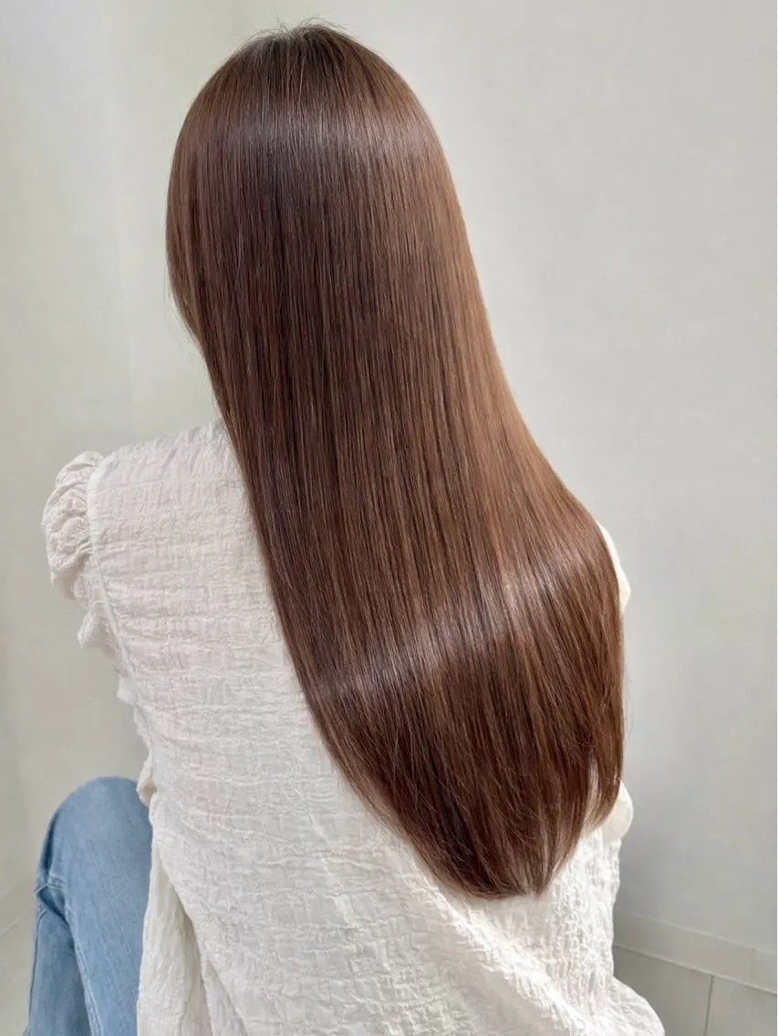 【 髪質改善 】カット+縮毛矯正🎗️の写真