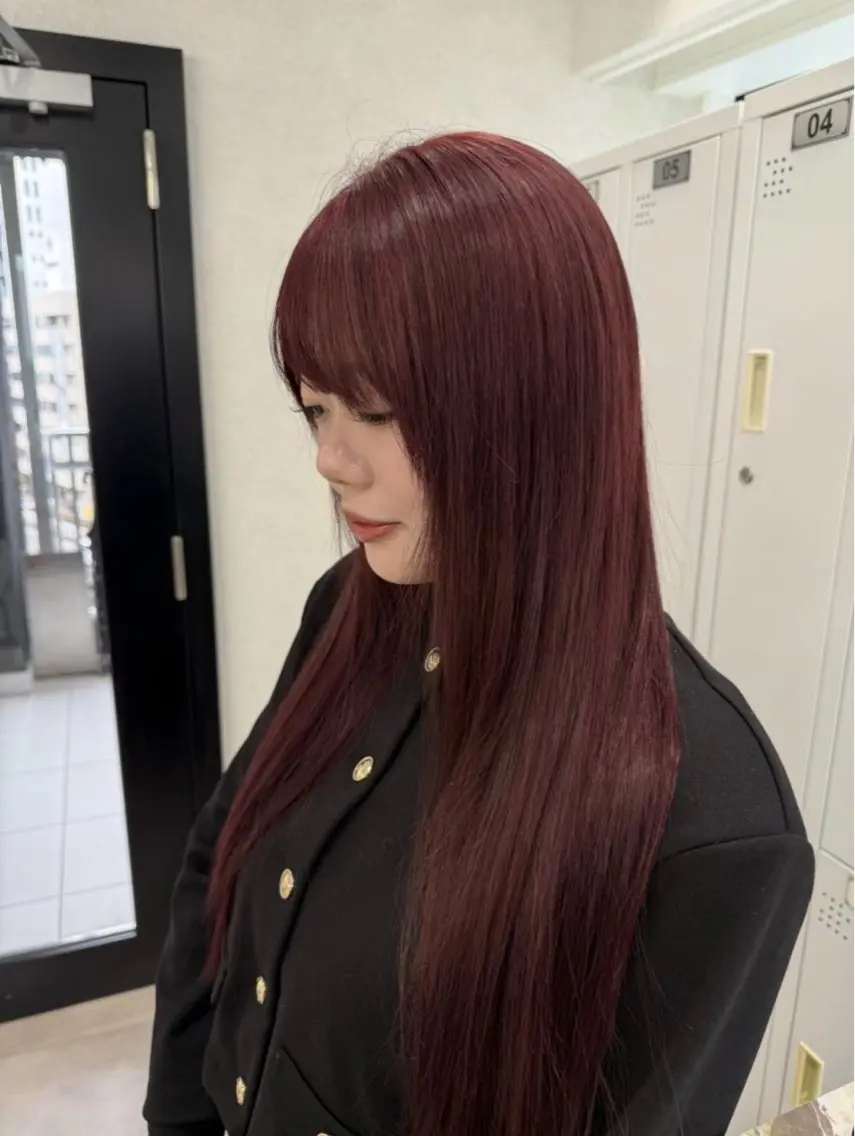 カラー ヘアカラー 透明感×ダブルカラ ーHarusa🎀のヘアスタイル