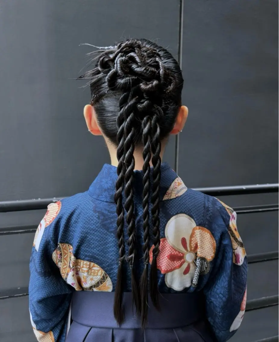 ロング ヘアアレンジ 着付け KAWATOKO MISUZUのヘアスタイル