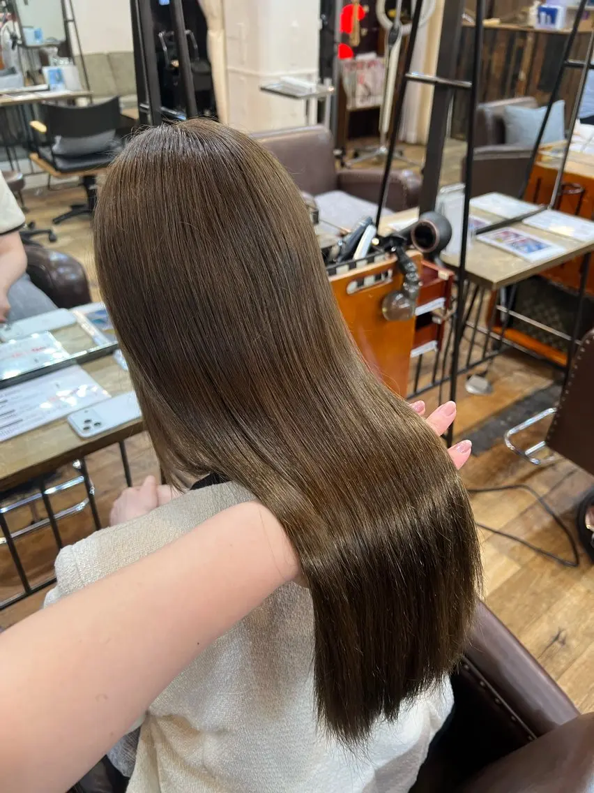 ロング ヘアカラー トリートメント るあ/カラー /トリートメント🫧のヘアスタイル