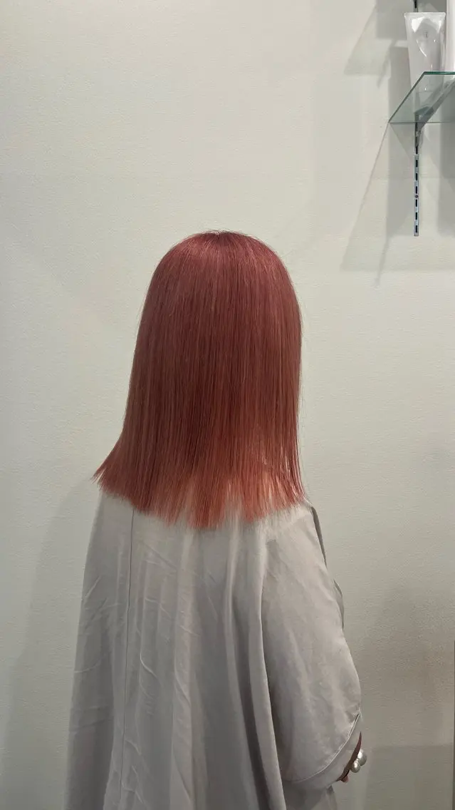 ミディアム ヘアカラー topa/高井 菜緒のヘアスタイル