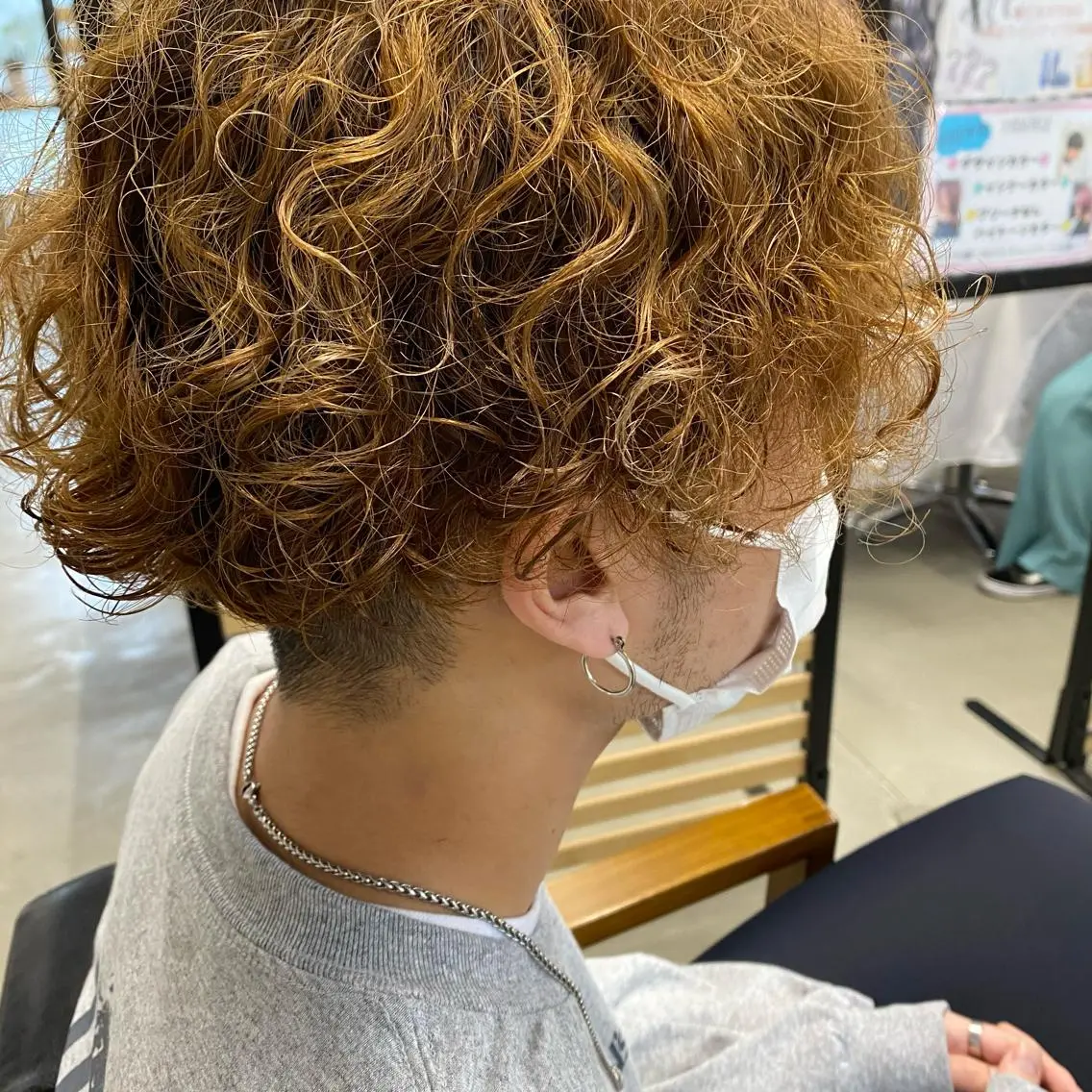 パーマ メンズ メンズパーマ 艶髪🌟髪質改善✨ Zinaヤマダ チサのヘアスタイル