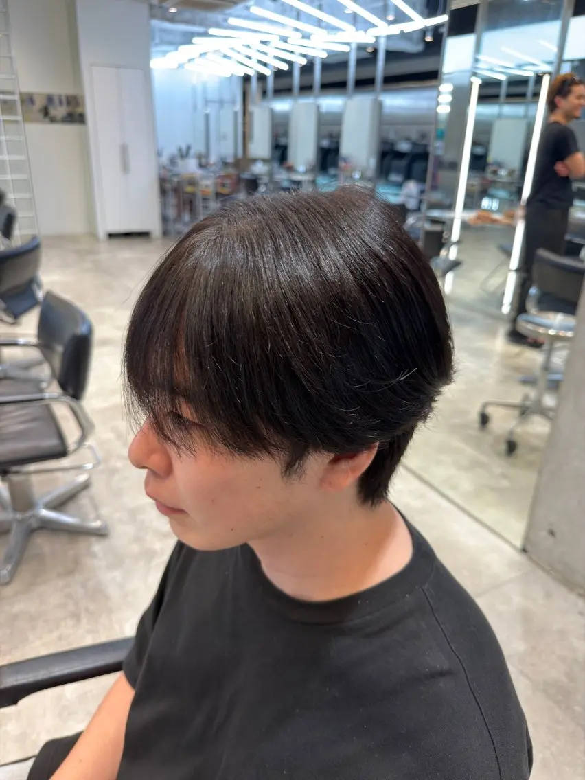 ショート パーマ 縮毛矯正 fifth 児玉達哉 当日予約🙆のヘアスタイル
