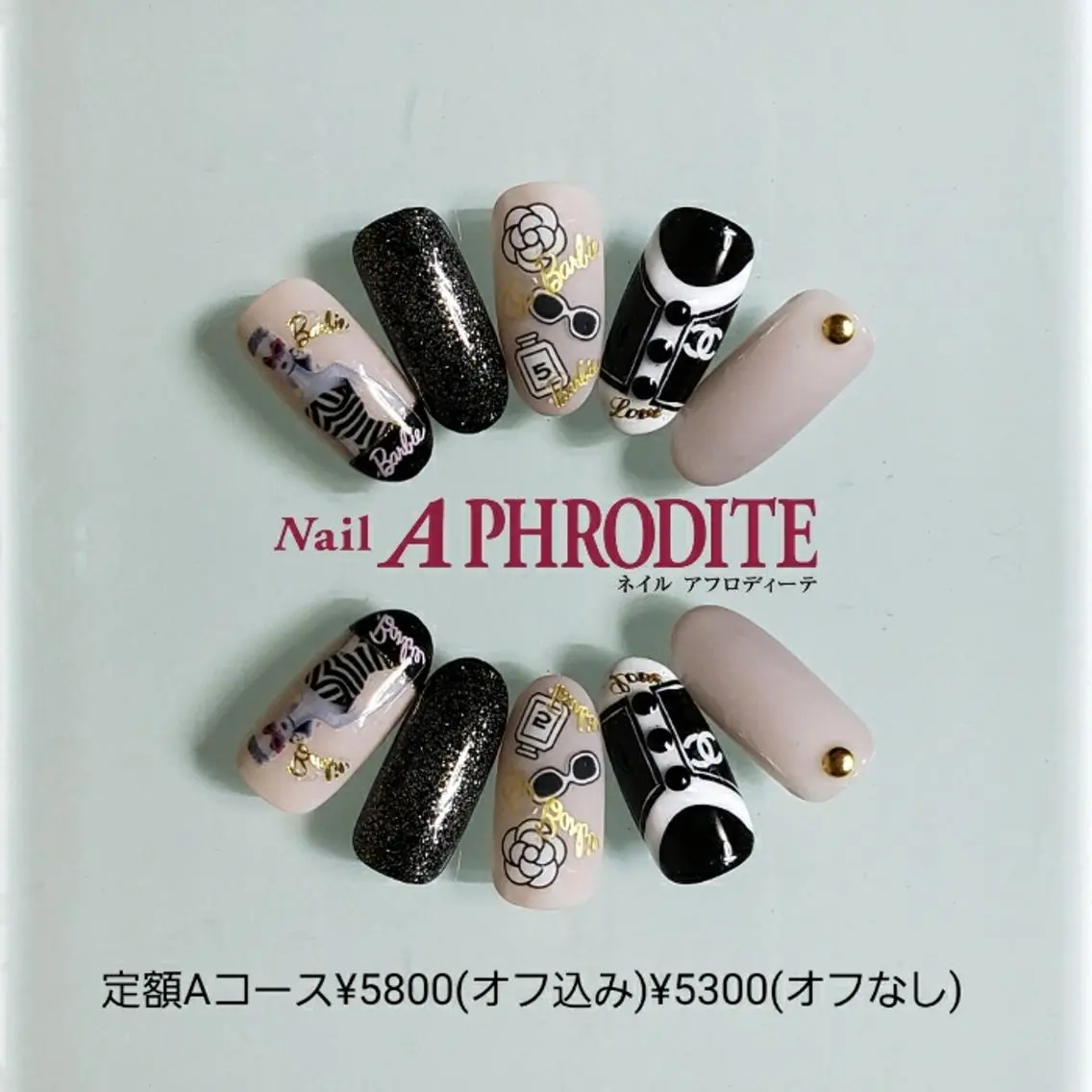 ネイル 持ち込み ニュアンスネイル ハンドネイル Nail Aphroditeのネイルデザイン