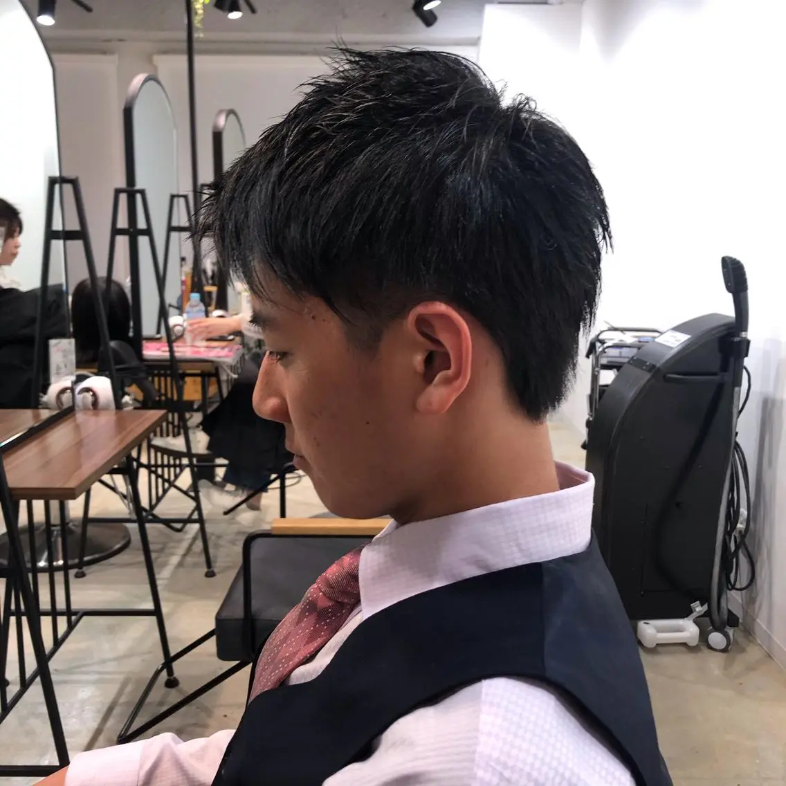 ショート メンズ ツーブロック 🌷レイヤーカット/ フルキシオリ🌷のヘアスタイル