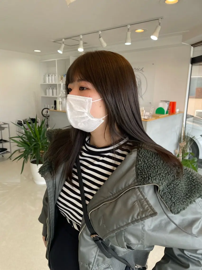 ロング 前川 瑞希のヘアスタイル