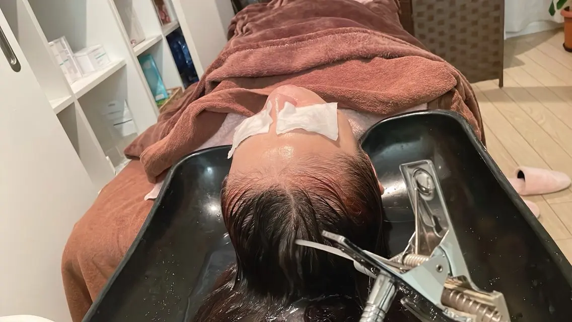 ヘッドスパ アクアコート 桜川のヘアスタイル