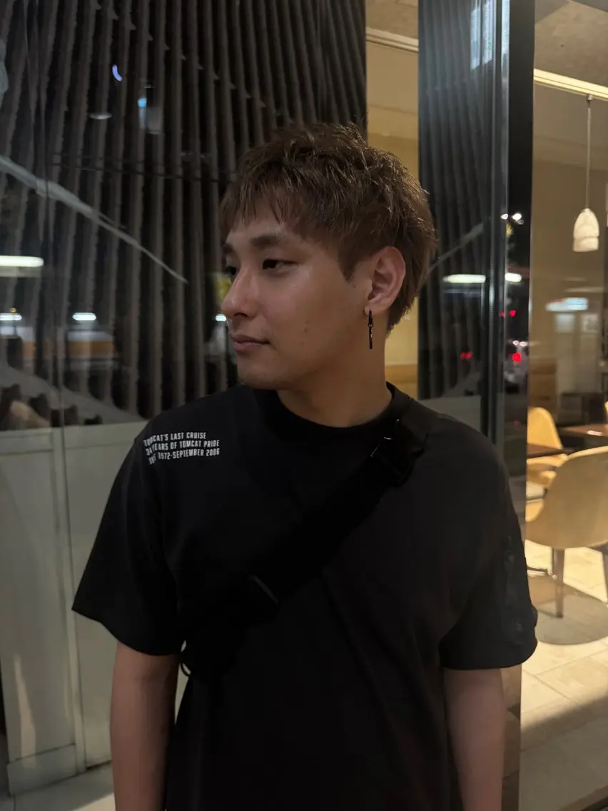 カラー メンズ Peyp博多 SORAモデル募集のヘアスタイル