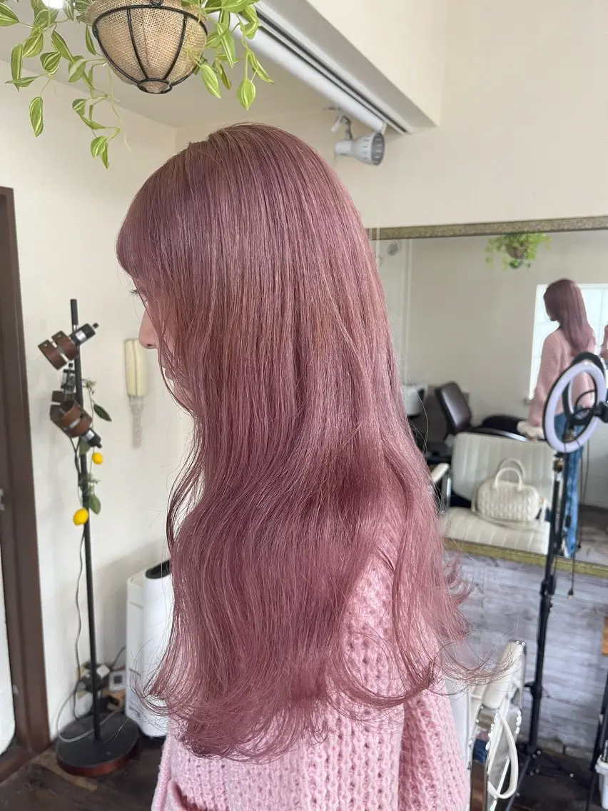 ロング カラー ヘアカラー 渡辺 健太のヘアスタイル