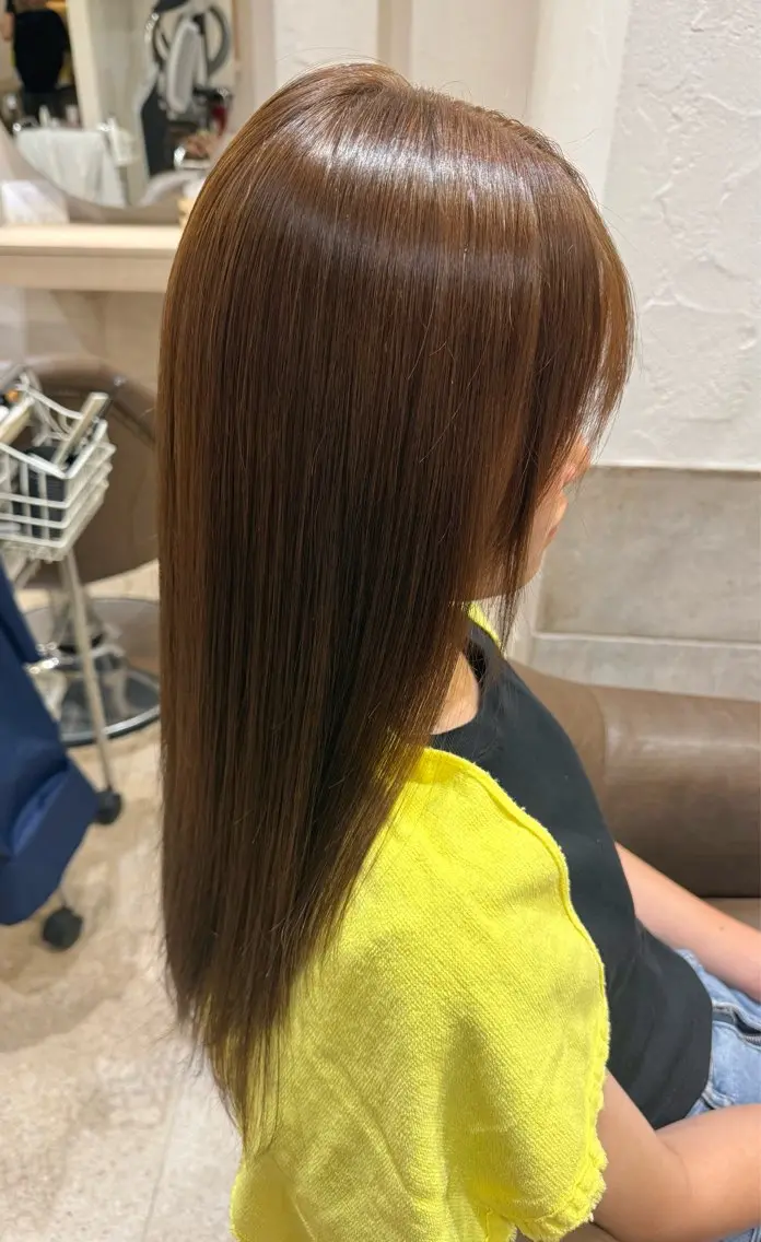 ロング カラー ヘアカラー 野津 祐希のヘアスタイル