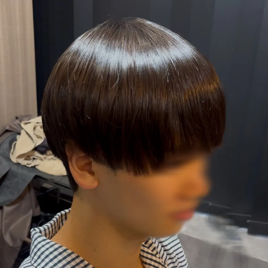 ショート メンズ カット 縮毛矯正 松尾 叶恋のヘアスタイル