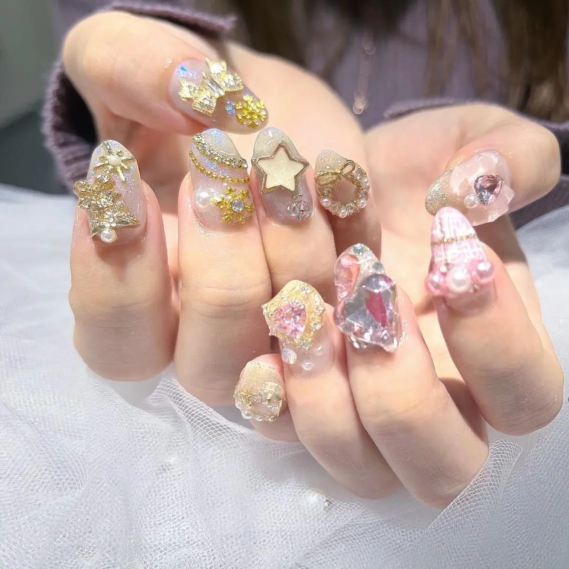 ネイル ハンドネイル Queens マオのネイルデザイン