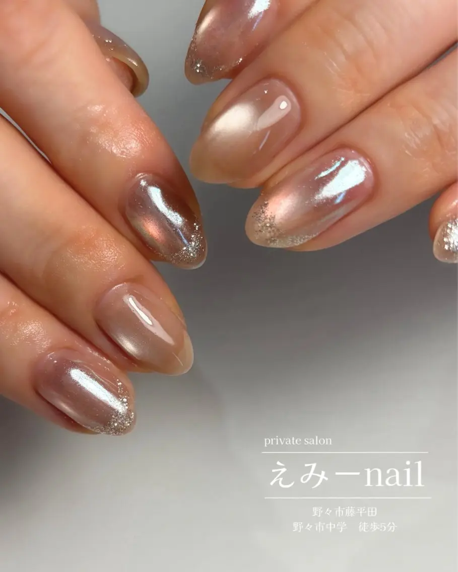 ネイル ハンドネイル 野々市藤平田 【えみーnail】のネイルデザイン