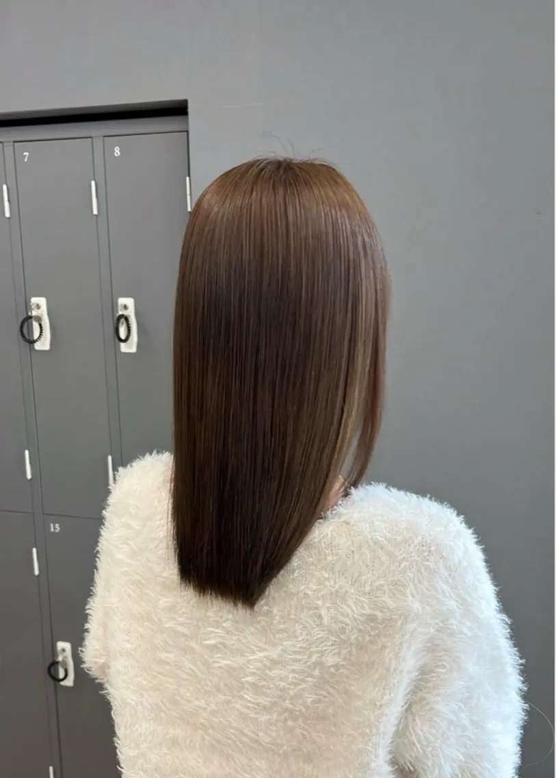 カラー 楠 彩乃のヘアスタイル