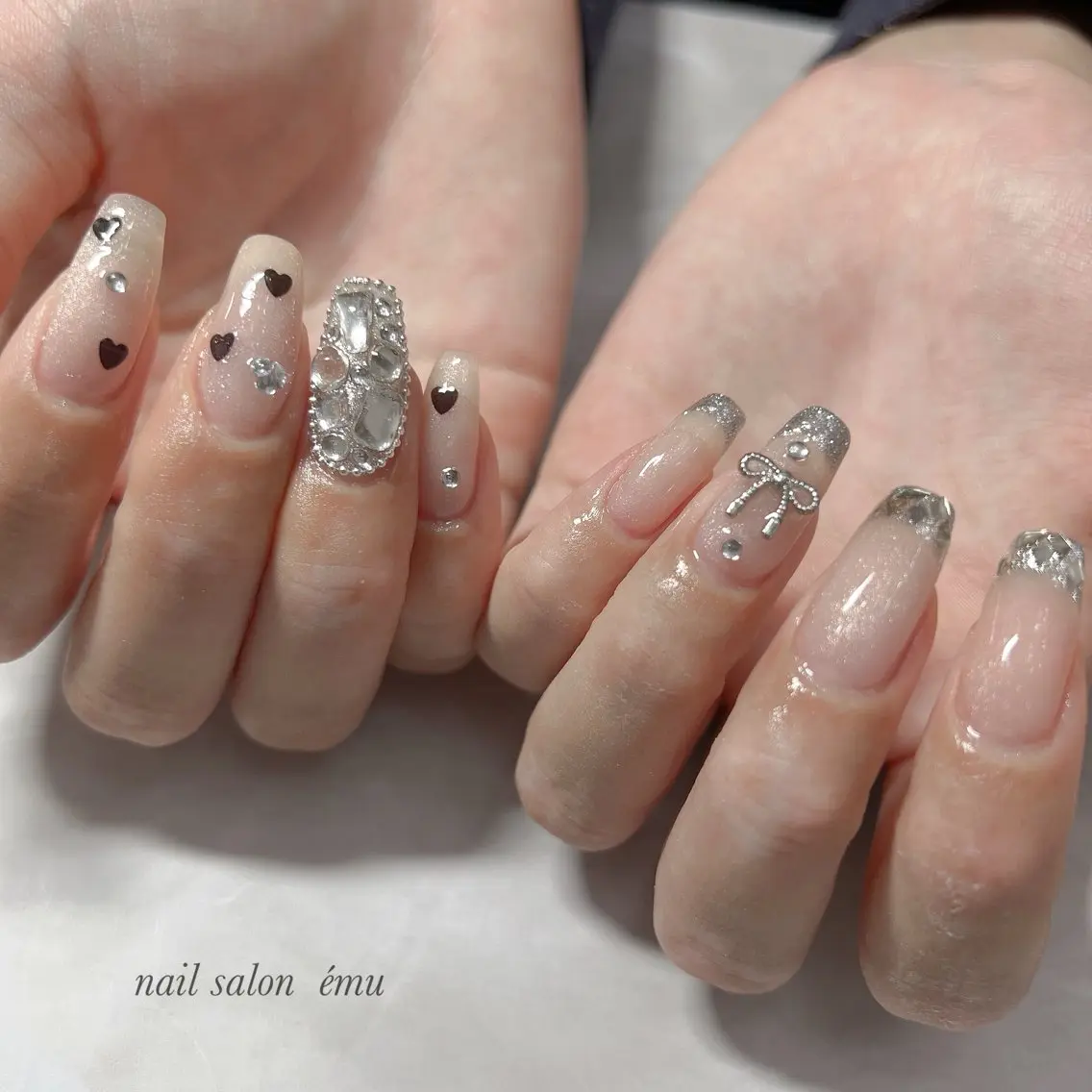 ネイル ハンドネイル nail salon émuのネイルデザイン