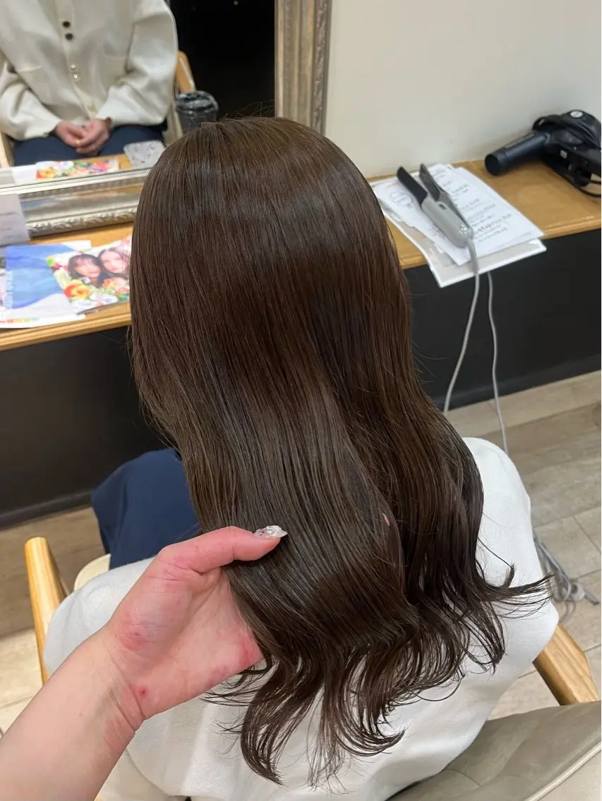 極潤ミストカラー🤍+ネスプレックスの写真
