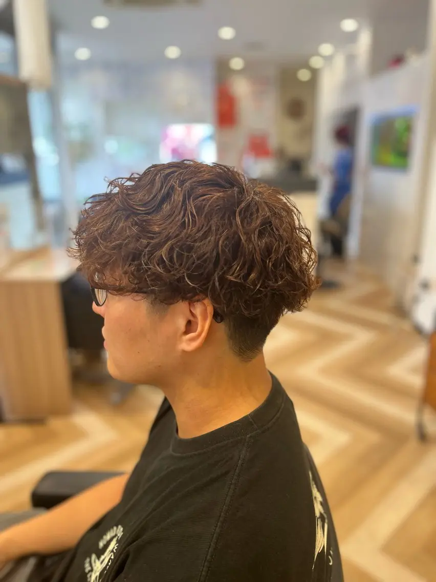 お試し価格🔥【メンズ限定】カット+パーマ　¥13,860→¥6,930の写真