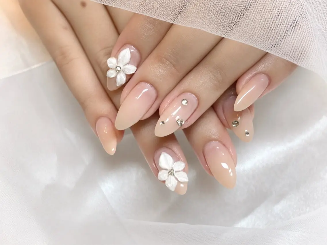 ネイル ハンドネイル 浅草eknail 🖤EMIRIのネイルデザイン