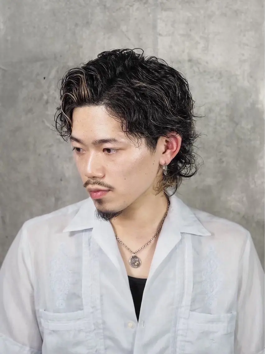 パーマ メンズ HIROGINZA 👌のヘアスタイル