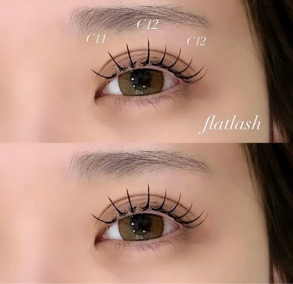 マツエク・マツパ マツエク prize iris ASUKAのマツエク・マツパデザイン