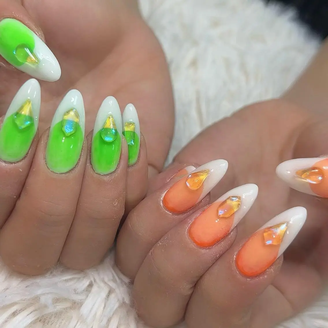 ネイル ハンドネイル 【Yappy🌈】 💖P-tanaのネイルデザイン