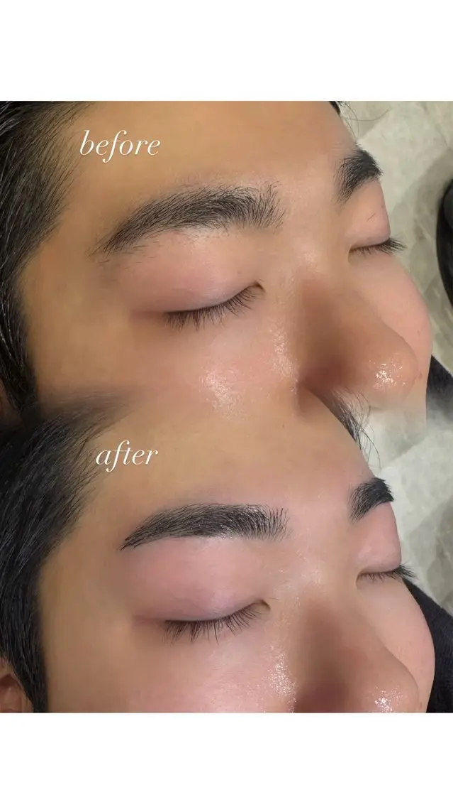アイブロウ 眉毛ワックス脱毛 ワックス脱毛 💈メンズカット✂️ 鈴木✂️のヘアスタイル