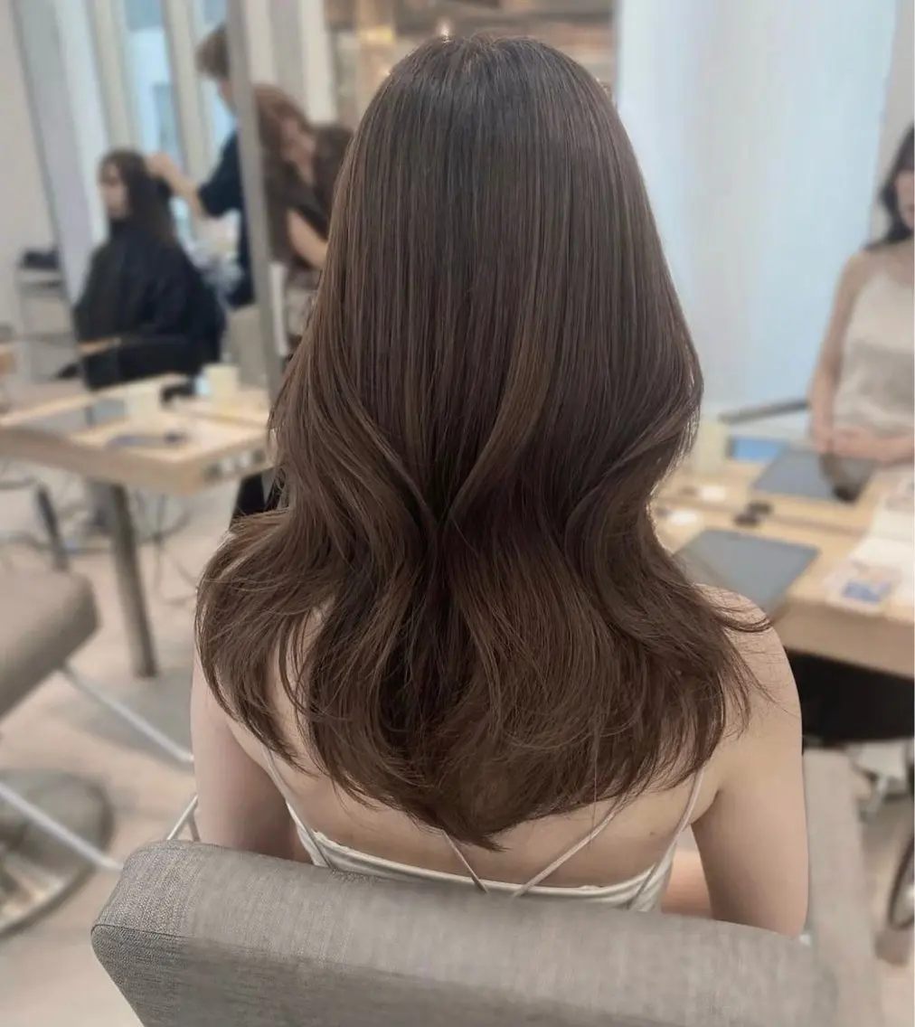 カラー ブラウンカラー モカブラウン 透明感カラー🩰 yukiのヘアスタイル