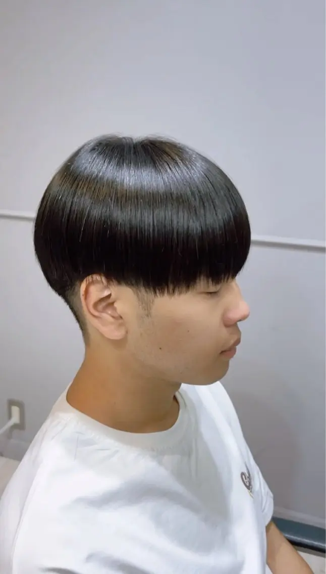 メンズ縮毛矯正の写真