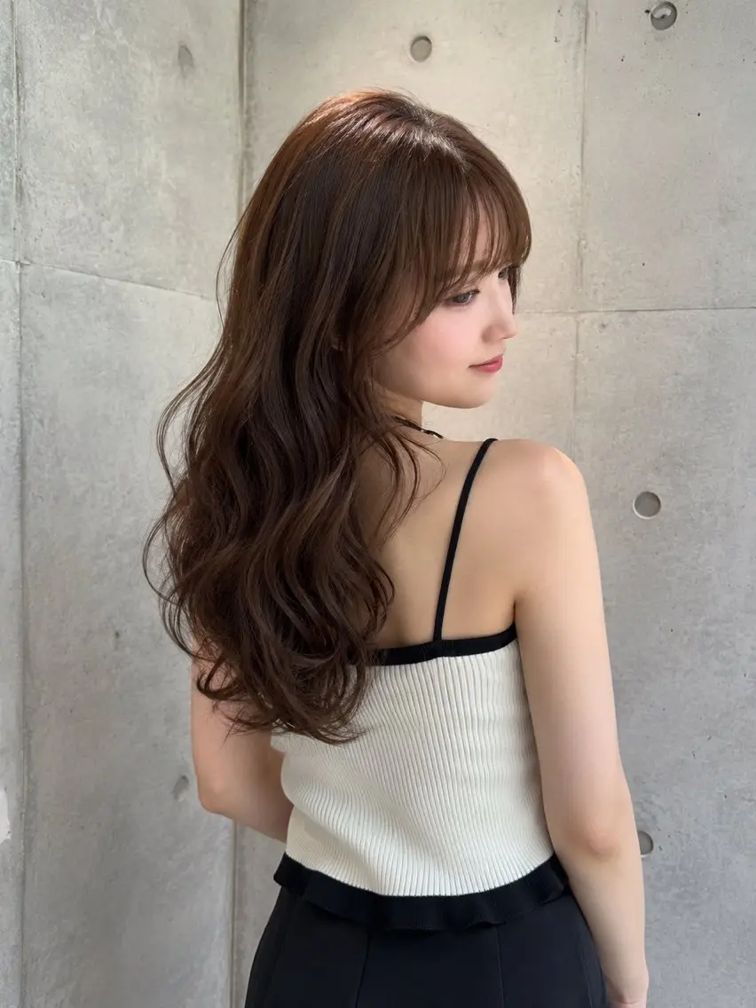 カラー 透明感カラー ヘアカラー Rio /福岡/ ハイトーン/ブリーチのヘアスタイル