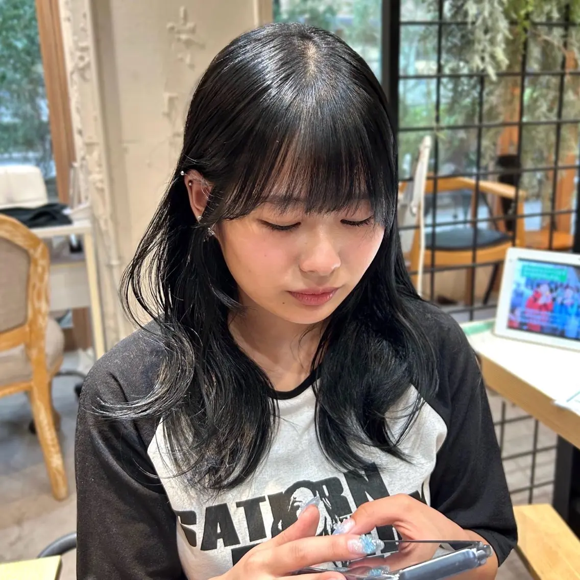 カラー カット ヘアカラー 美髪縮毛 COCOROのヘアスタイル