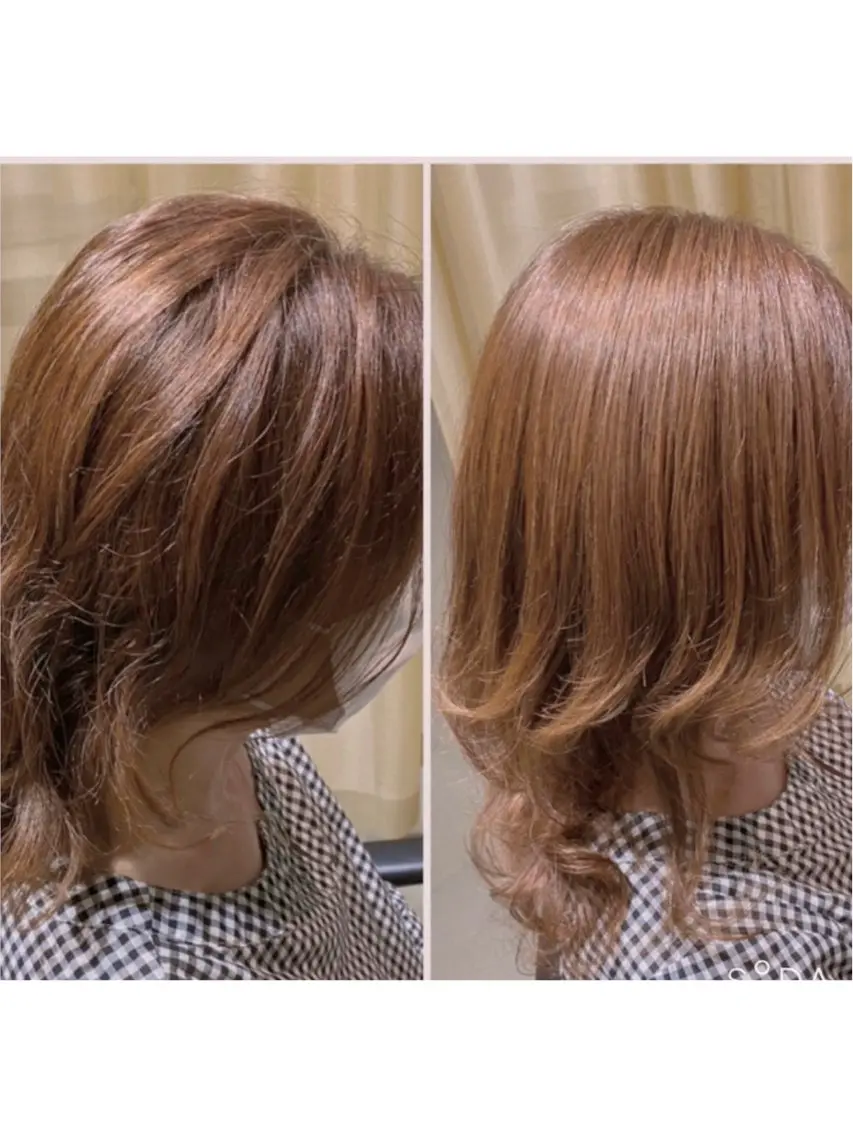 セミロング 🪷小長井 まみえ🪷のヘアスタイル