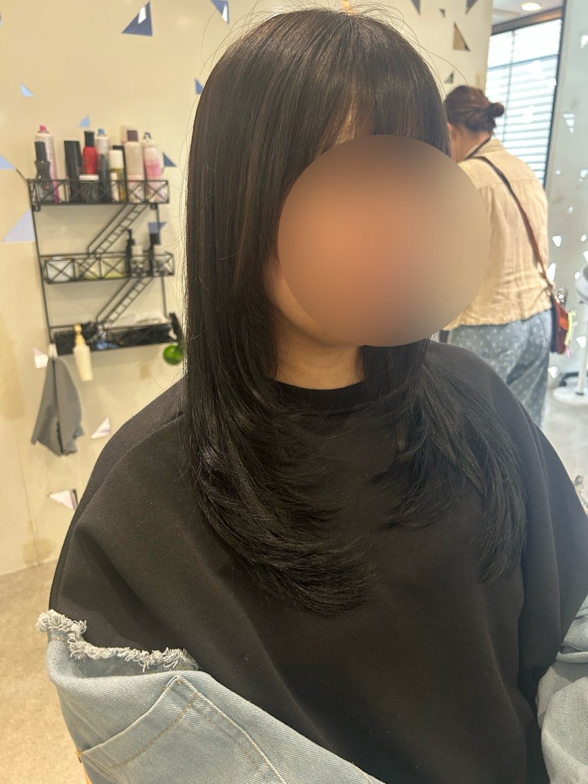 ロング 江川 輝星のヘアスタイル