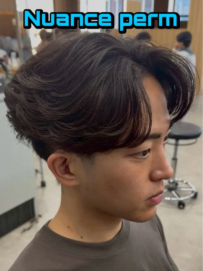ミディアム カット パーマ 壱昊 ⚡️パーマの玄人⚡️のヘアスタイル