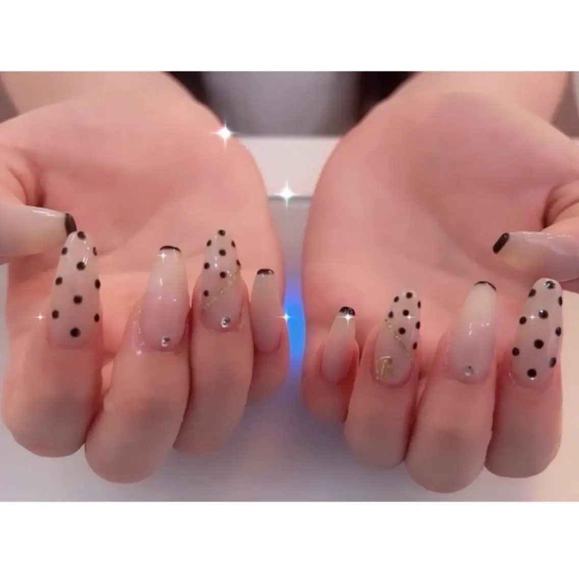 ネイル ドット ハンドネイル CherieNail 💗manaのネイルデザイン