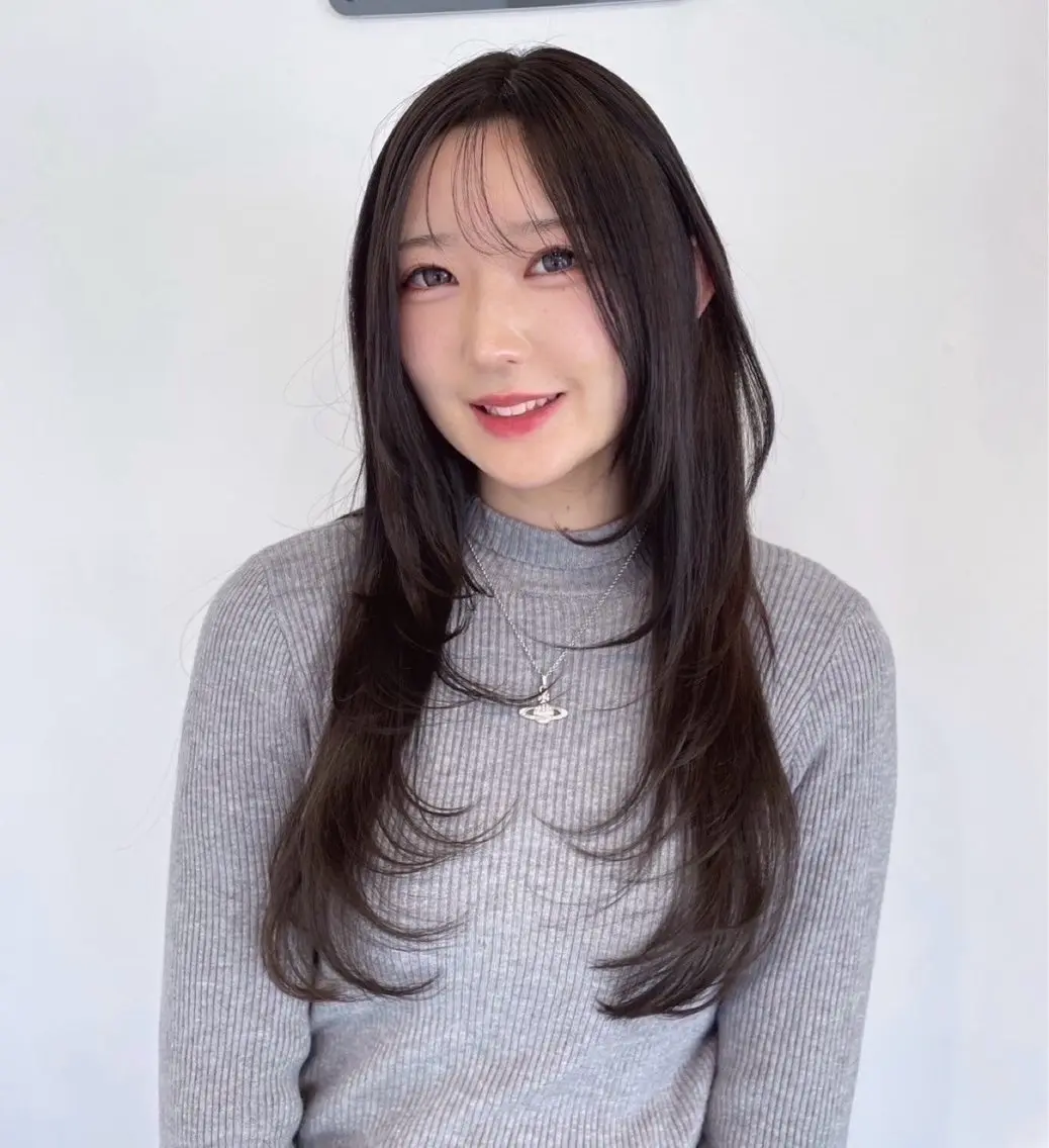 ロング カラー ✨髪質改善✨ハイトー ンカラー⭐️藤沢のヘアスタイル