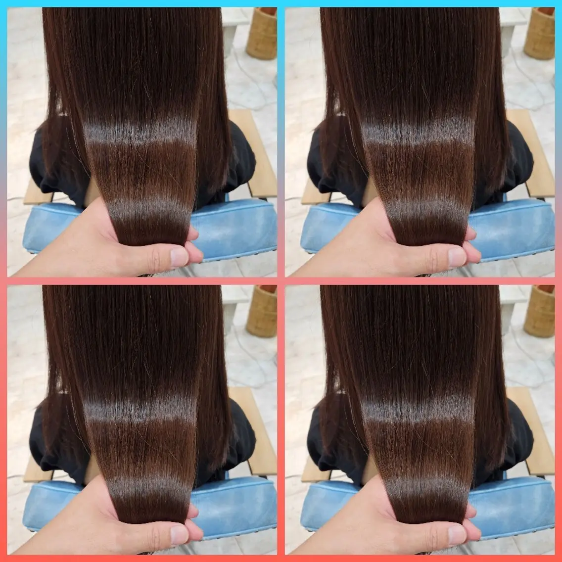セミロング カラー 髪質改善 トリートメント カット ヘアカラー トリートメント レイヤー×艶髪特化 代表　西村功平のヘアスタイル