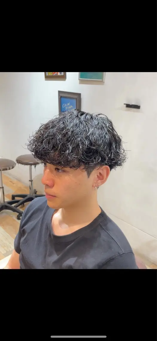 メンズ 髪質改善 メンズパーマゆうひのヘアスタイル
