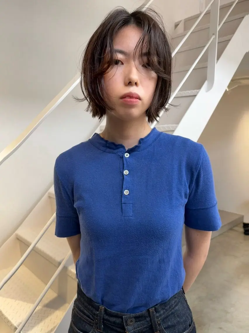 ショート ボブ yuk💐 manakaのヘアスタイル
