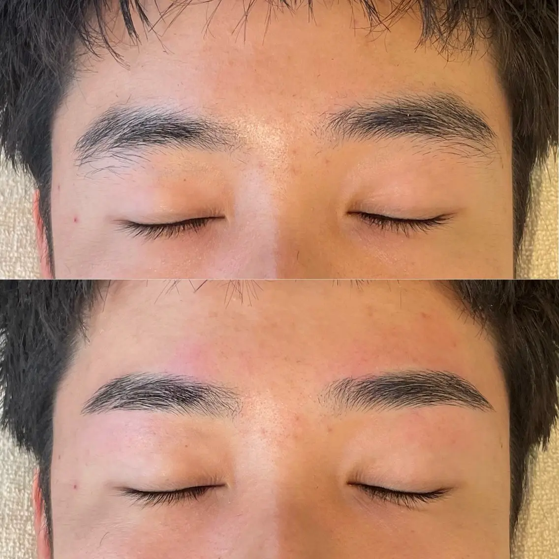 men'sアイブロウワックスの写真