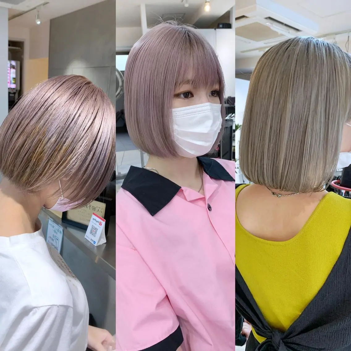 カット+ブリーチWカラー￥23650→￥6000 vain、ユーフォリアグループ全店に来店履歴がない方のみ限定✂︎の写真